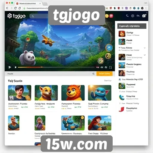 explorando a interface amigável do tgjogo